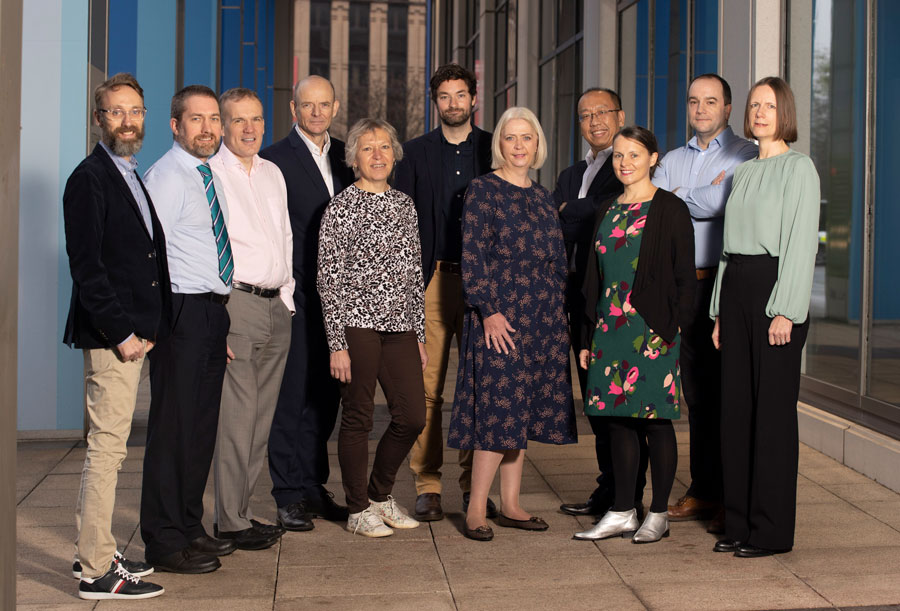 Members of the Independent Net Zero Advirsory Council (INZAC). From Left to Right; Matthew Cole, Dan Thomas, Martin Kearns, R