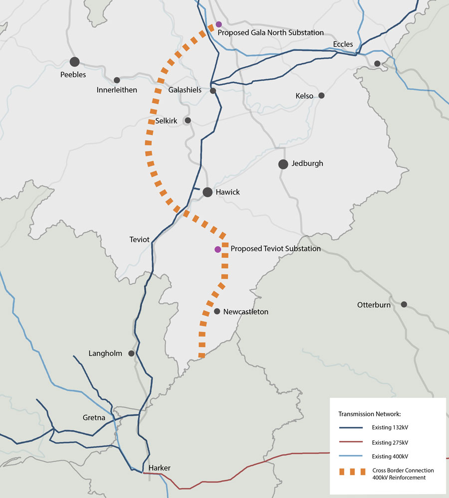 Map of Preferred Route