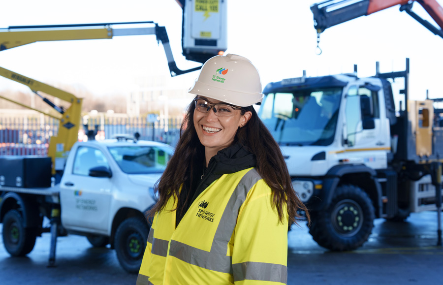 Jennifer Reoch visits SP Energy Networks