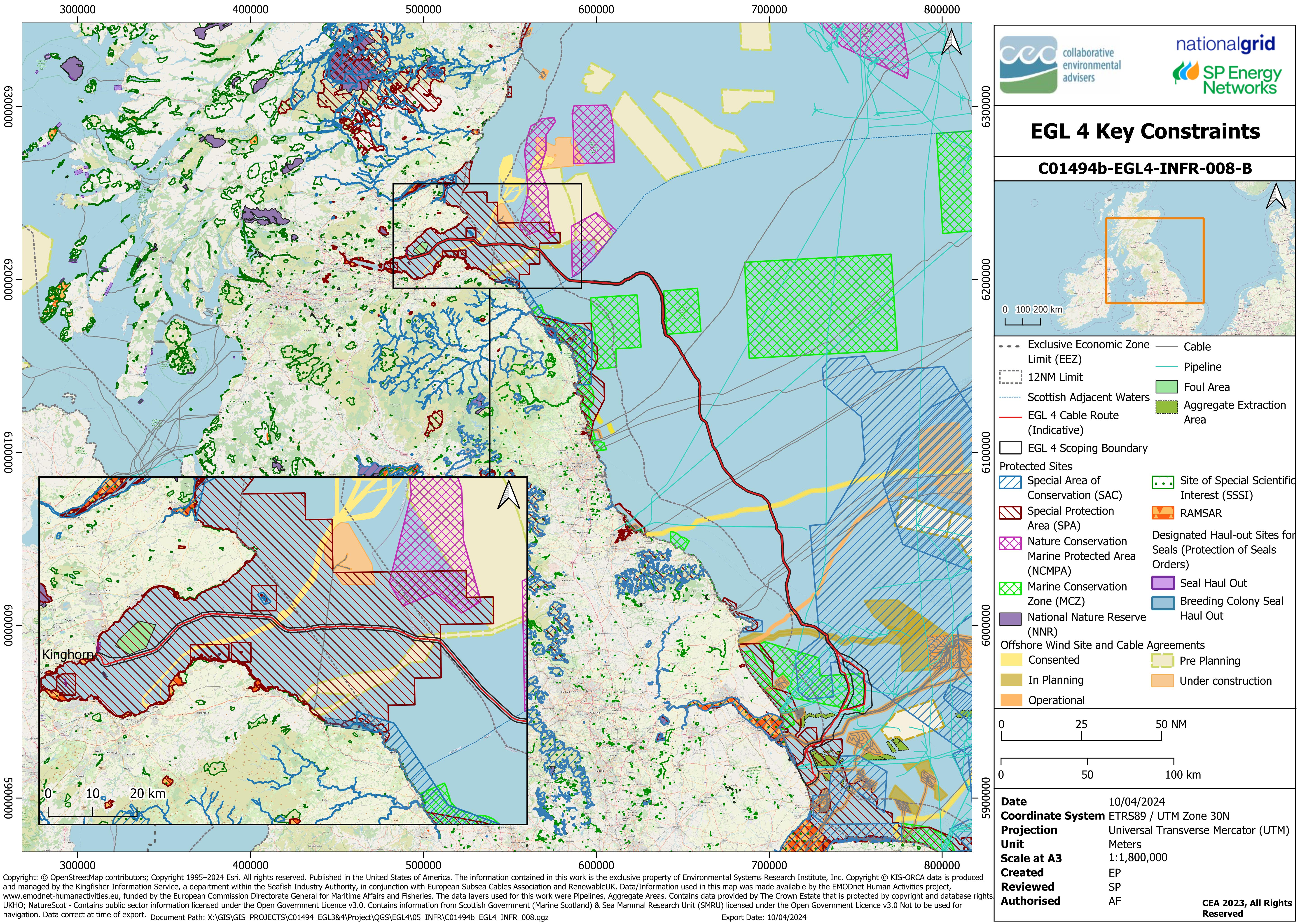 marine cable route map 