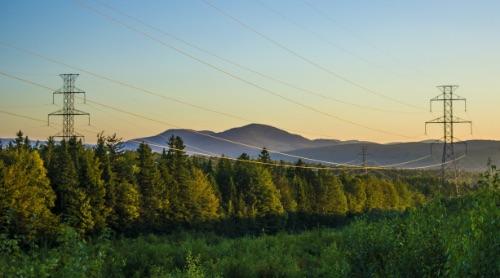 Decorative Photo of pylons